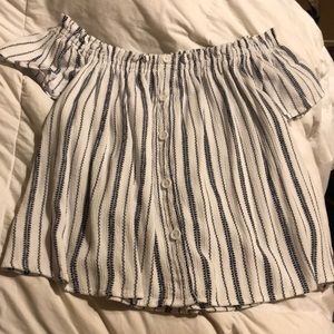 off the shoulder top